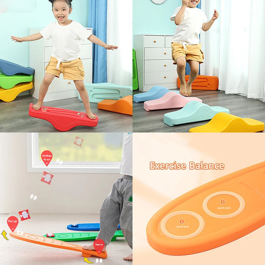 Kinder Balansloopstenen Set – Voor Balans en Sensorische Ontwikkeling