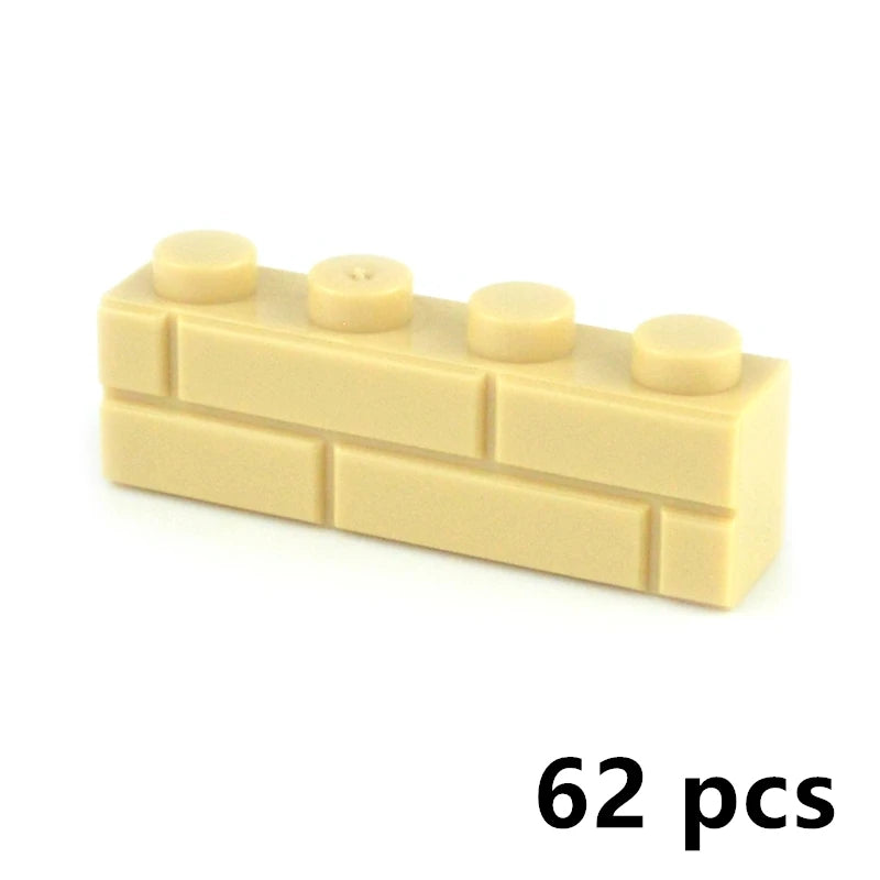 Kleine bouwstenen voor muren | Compatibel met Lego | Diverse maten