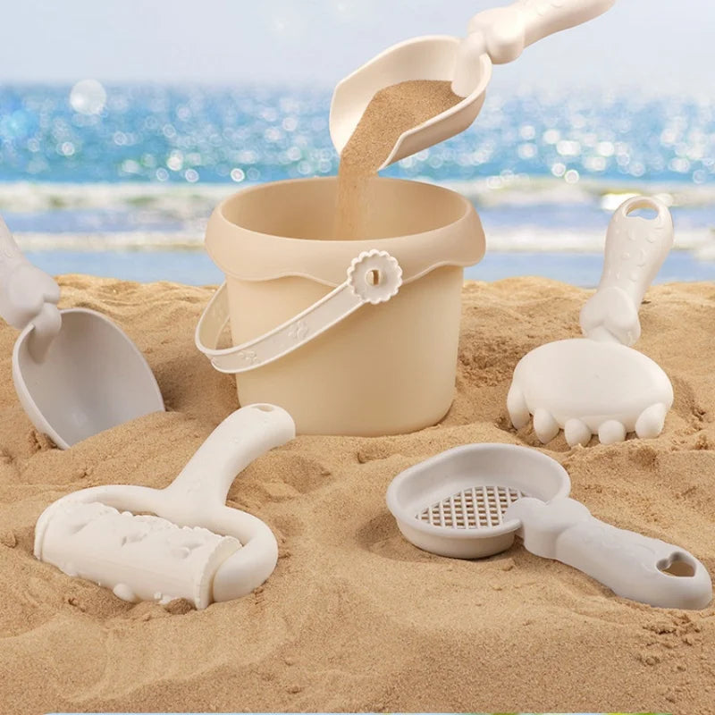 Strandspeelgoedset voor kinderen – emmer en schep voor zand en water