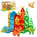 Magnetische Mini Bouwblokken Dinosaurus Model voor Kinderen