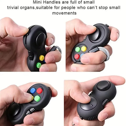 Fidget Cube Speelkubus met Diverse Knoppen en Draaifuncties