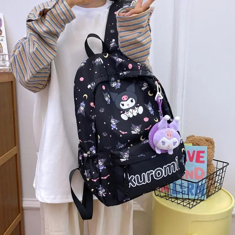 Sanrio Schooltas met My Melody, Cinnamoroll & Kuromi + Mini Tasje