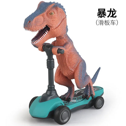Dinosaurus Speelgoedmodel met Terugtrekfunctie