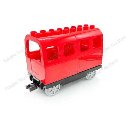 Treinbaan set met rails – Compatibel met Duplo®