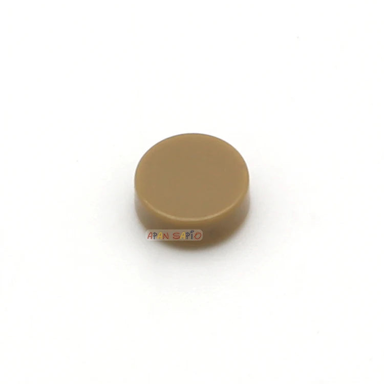 100 Ronde Bouwtegel Steentjes 1x1 | Compatibel met Lego