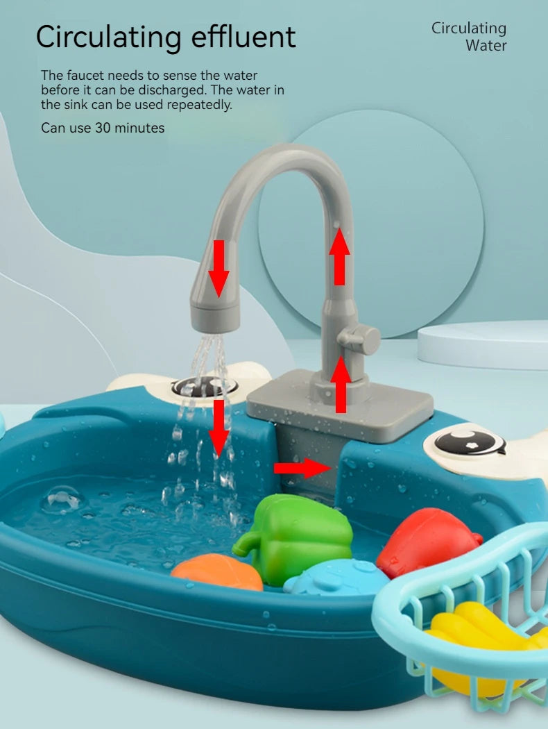 Speelkeuken met Afwasbak voor Kinderen