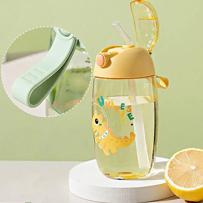 Dinosaurus Drinkbeker met Rietje voor Kinderen - 500ml