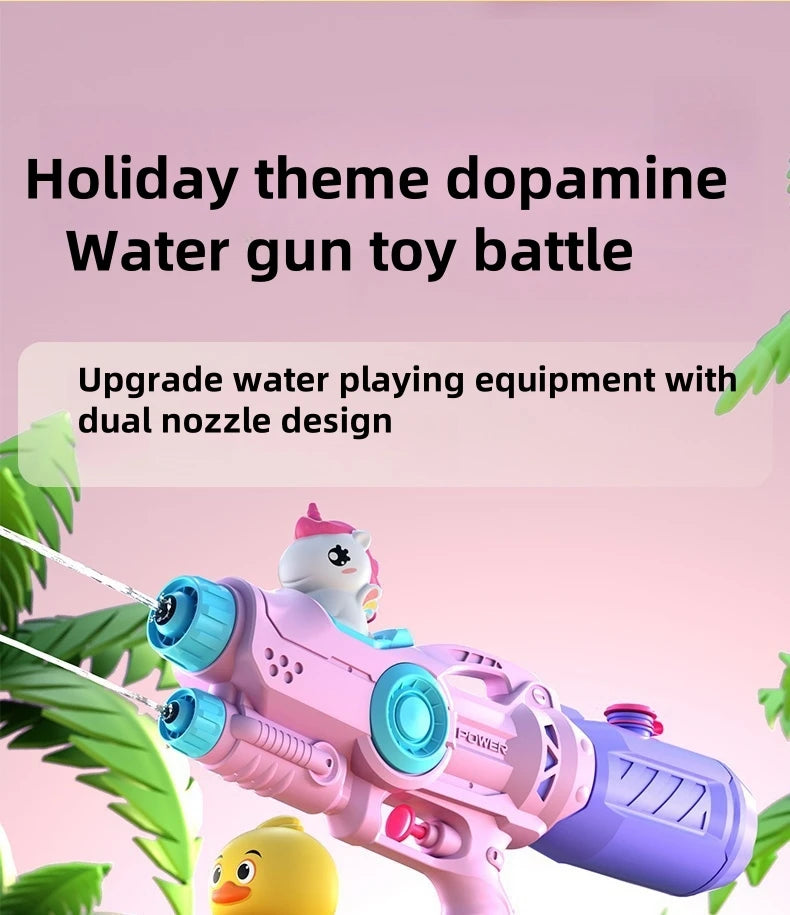 Dubbele Waterblaster voor Kinderen | Zomerplezier Buiten