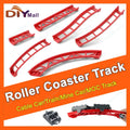 10 Stuks Achtbaan Rails Bouwblokken – Compatibel met bekende bouwsteentjes