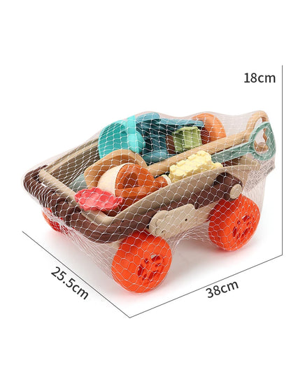 Zandbak- en Strandset met Trolley