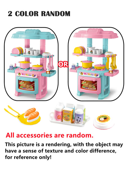 Speelkeuken Set voor Kinderen | Met Oven, Spoelbak en Speeleten