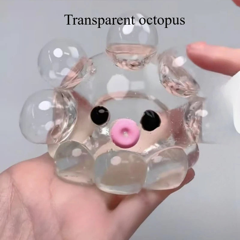 Fidget Toy Kneedbal en Octopus | Stressverlagend Speeltje