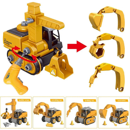 Kinder Bouw Speelgoedset met Elektrische Boor en Moeren
