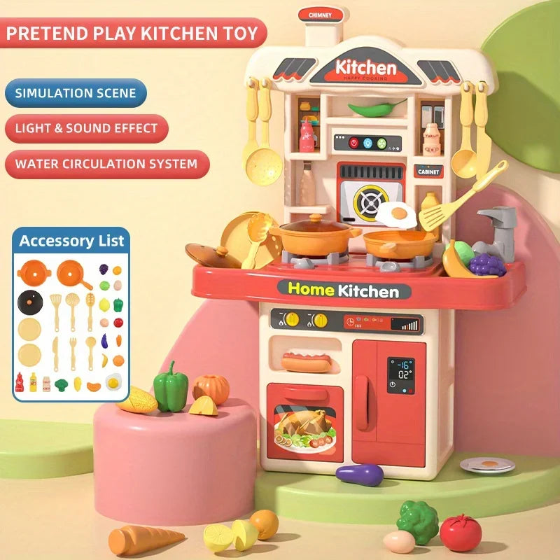 Kunststof Speelkeuken Set voor Kinderen