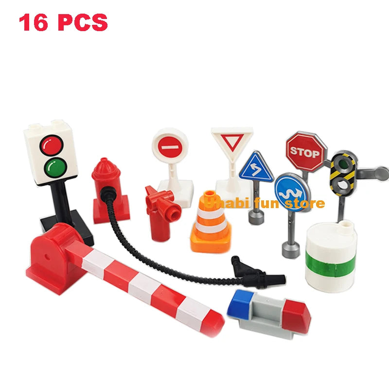 Bouwblokken Treinbaan Set – Duplo Compatibel