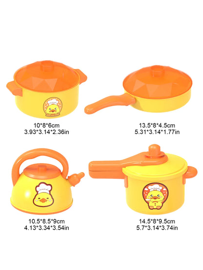 Complete Kinder Speelkeuken met Kookplaat en Keukengerei