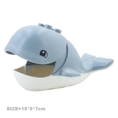 Witte buik walvis