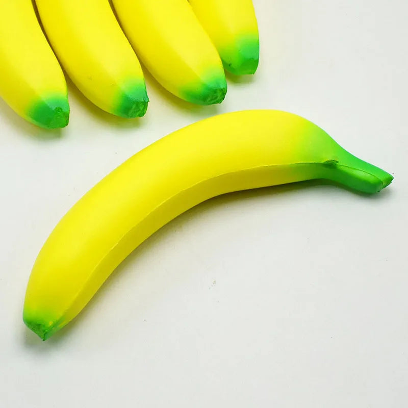 Anti-stress Banaan Knijpspeeltje van PU Schuim