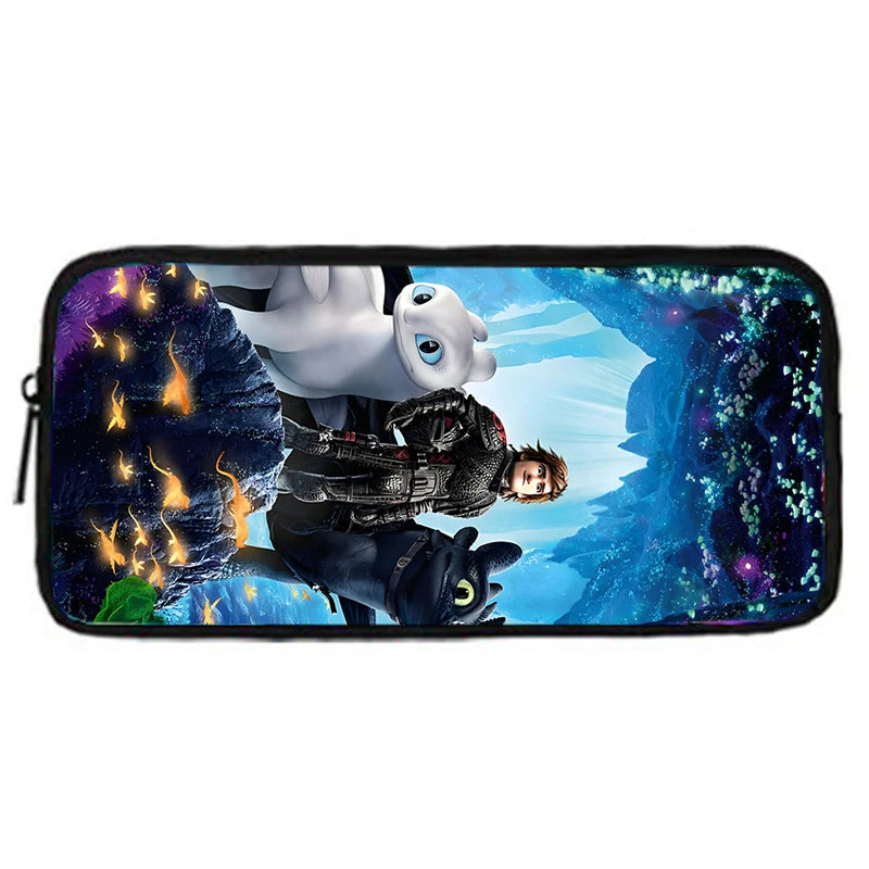 Toothless Schoolrugzak Set met Lunchtas en Etui