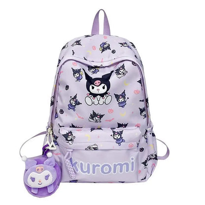Sanrio Schooltas met My Melody, Cinnamoroll & Kuromi + Mini Tasje
