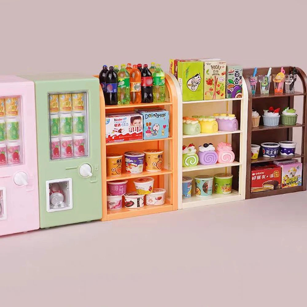 Mini Drankautomaat voor Poppenhuis of Speelhuisje