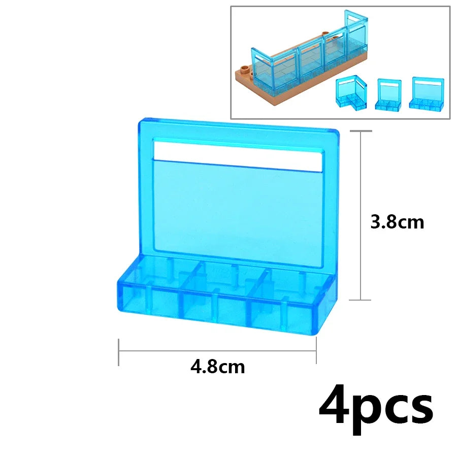 Huis onderdelen set voor grote bouwstenen – Compatibel met Duplo®