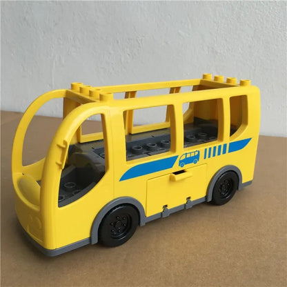 Duplo Compatibele Bouwblokken Transport Voertuigen