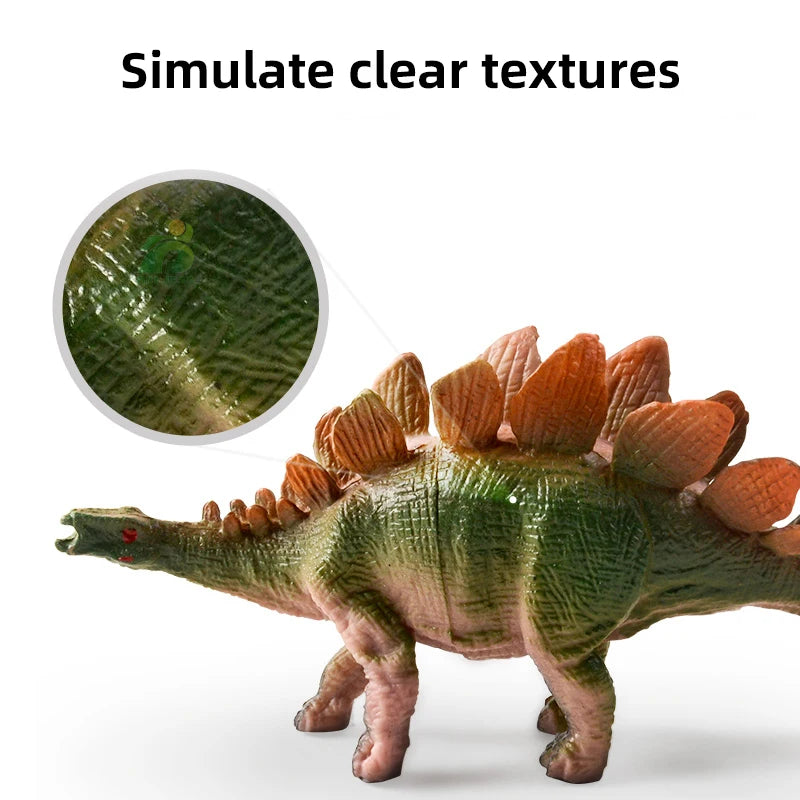 Dinosaurus Speelset voor Kinderen met Grote Dinosauriërs en Scene Accessoires