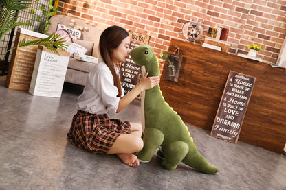 Zachte Dinosaurus Knuffel van Pluche – 50 of 80 cm – Diverse kleuren