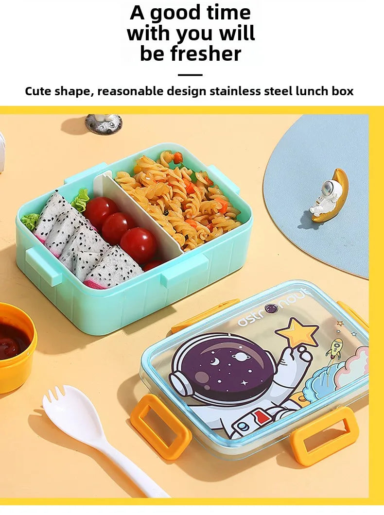 Lekvrije Lunchbox met Vakken voor Kinderen