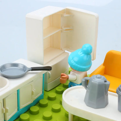 Ramen & deuren voor grote bouwstenen – Compatibel met Duplo®