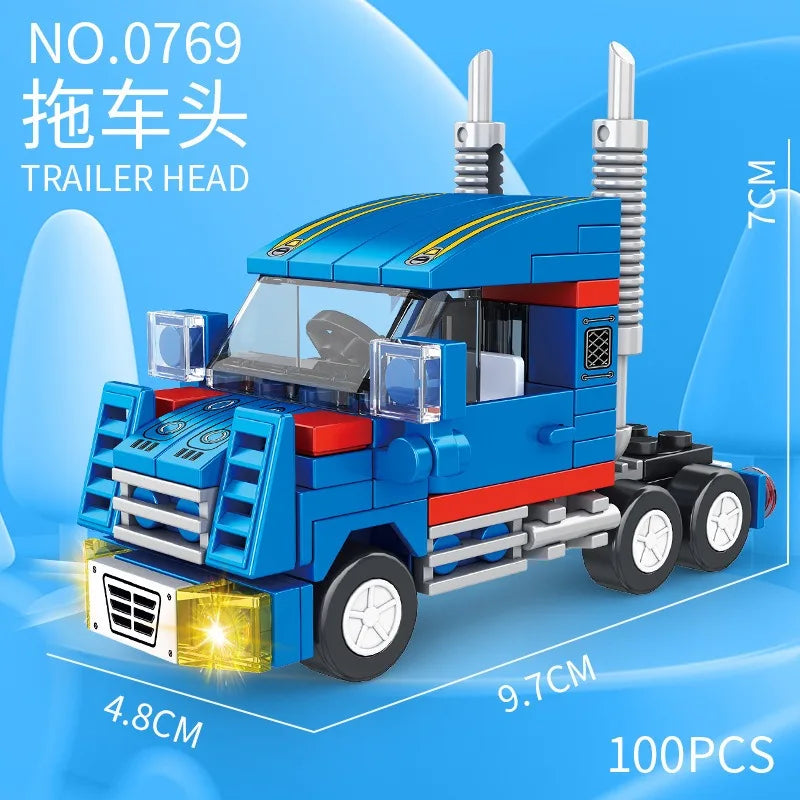 Creatieve Bouwstenen Auto | LEGO®-compatibel | 3+ jaar