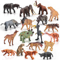 Set van 18 Realistische Mini Prehistorische Dieren Speelfiguren