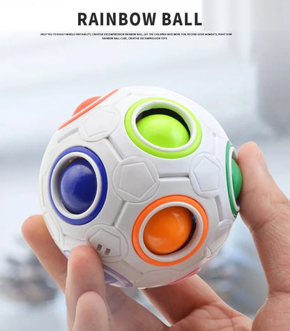 Antistress Regenboog Puzzelbal