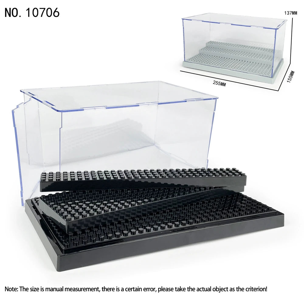Modulaire Displaybox voor Verzamelobjecten – Compatibel met LEGO
