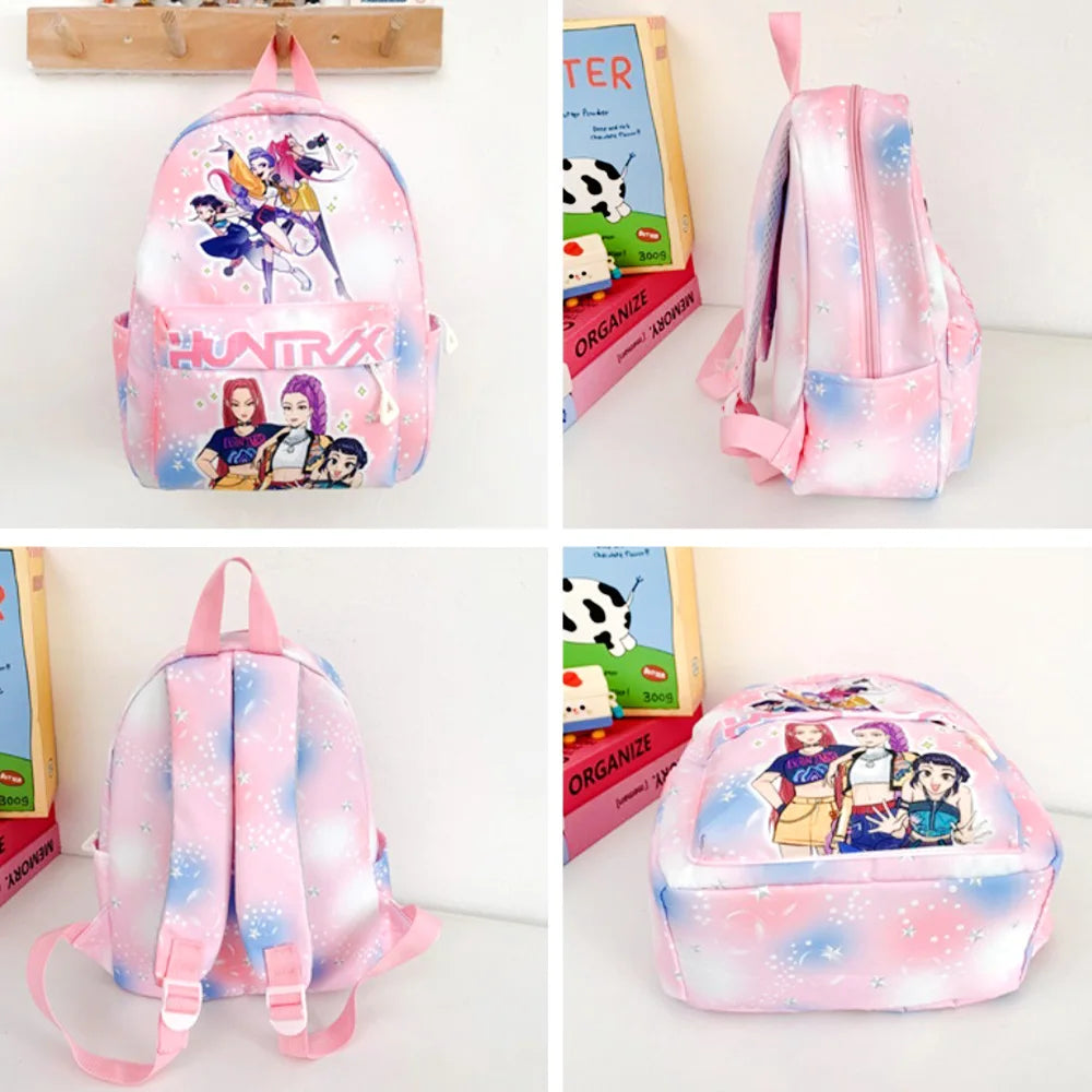 Roze Lichtgewicht Schooltas 10 inch voor Kleuters