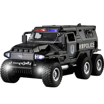 Speelgoed Politietruck Model | Diecast Voertuig met Geluid en Licht