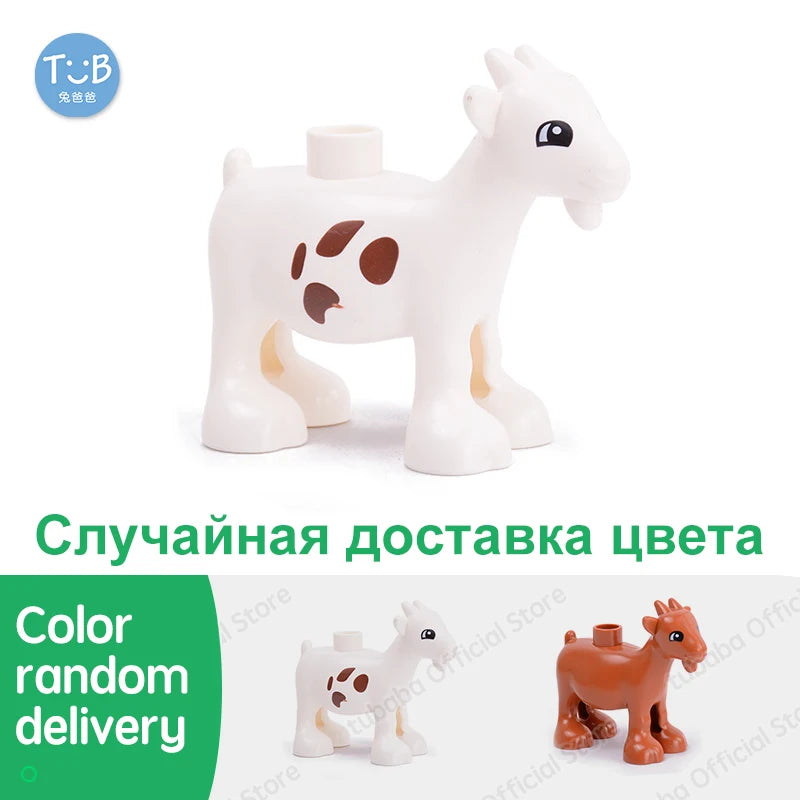Dieren set voor bouwstenen – Compatibel met Duplo®