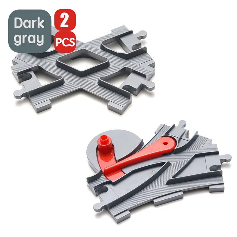 Trein rails en accessoires set – Compatibel met Duplo®