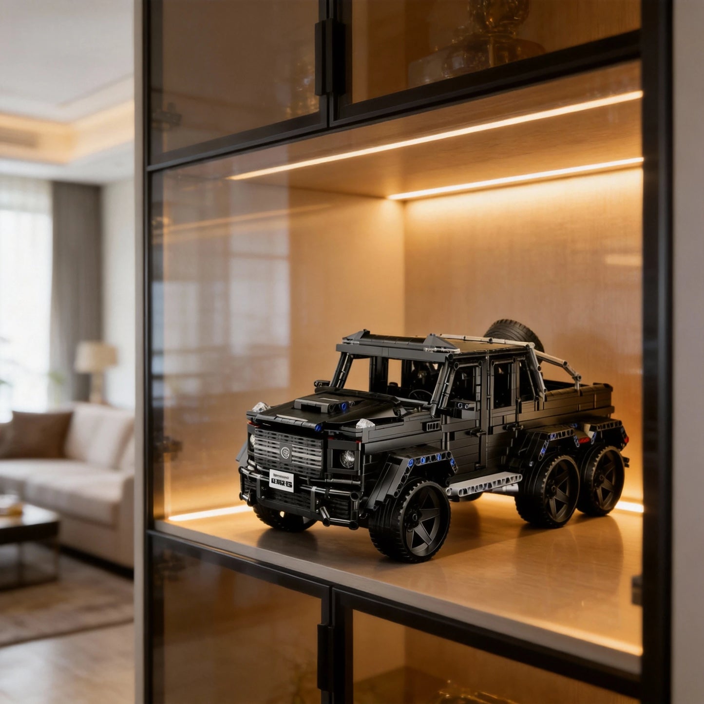 Bouwset Mercedes G65 6x6 Racewagen – 1900 Bouwstenen LEGO®-compatibel