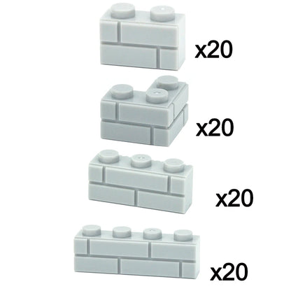 Ramen en deuren set voor huizen – Compatibel met LEGO®