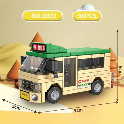 Stads Voertuigen Bouwblokken Set (LEGO®-compatibel) 14+