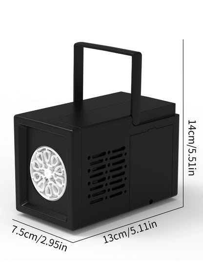 Automatische Bellenblaasmachine Handheld – 10 Gaten | Zonder Batterij en Bellenblaasvloeistof