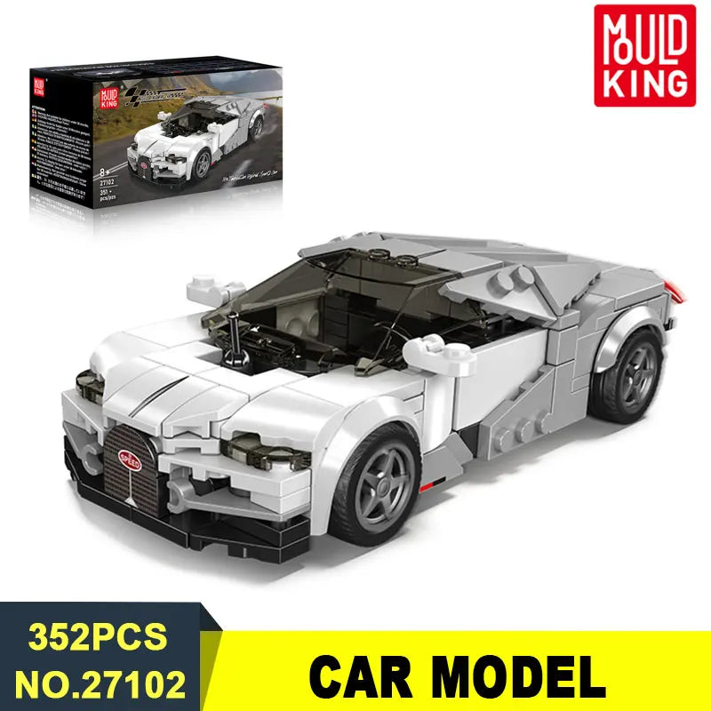 Mould King Sportwagen Bouwset - LEGO® Compatibel (8+)