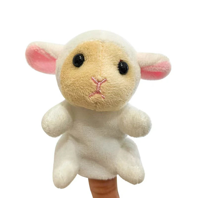 Dieren Vingerpoppen Set | Zachte Pluche Vingertheater voor Kinderen
