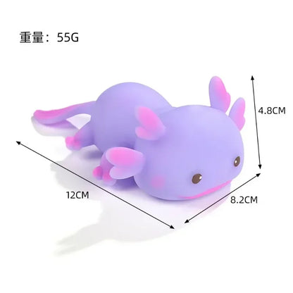 Axolotl Squishy Stressbal voor Kinderen en Volwassenen