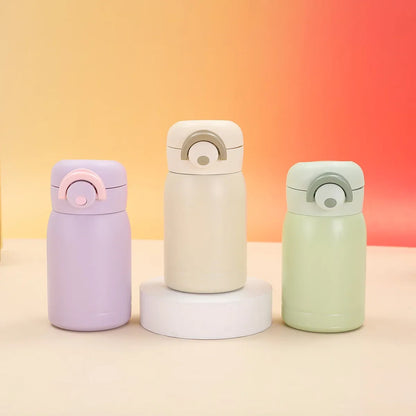 Compacte RVS Thermosfles voor Kinderen – Houdt Drankjes Warm of Koud