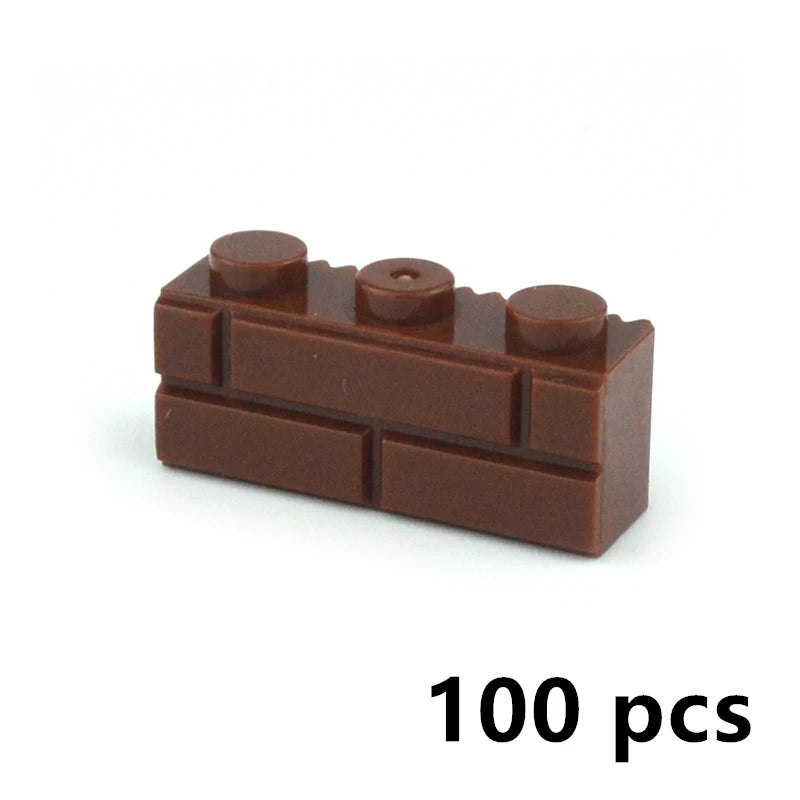 Kleine bouwstenen voor muren | Compatibel met Lego | Diverse maten