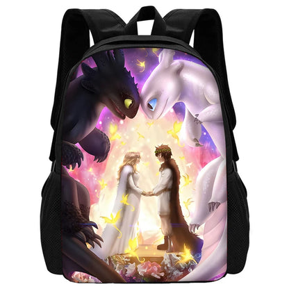 Toothless Schoolrugzak Set met Lunchtas en Etui