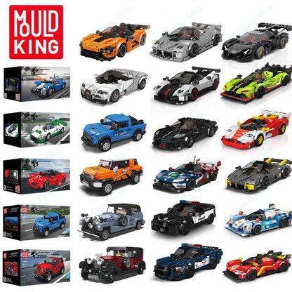 Mould King Sportwagen Bouwset - LEGO® Compatibel (8+)